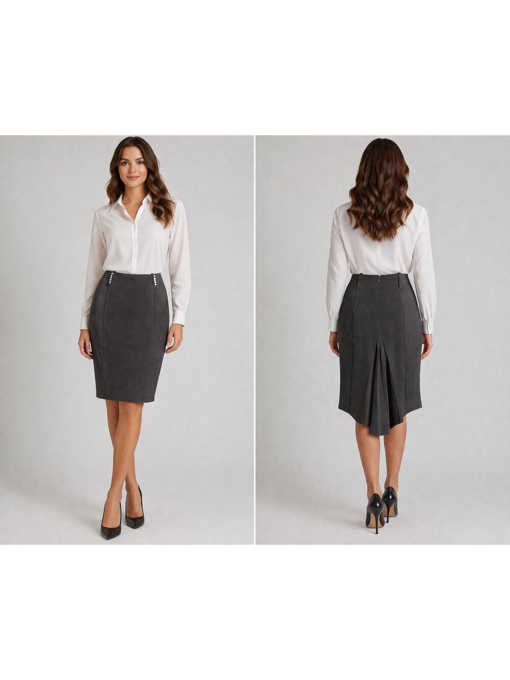 Cache Black Luxe Rhinestone Self Belt Fish Tail NWT New Skirt Fishtail $128 NWT